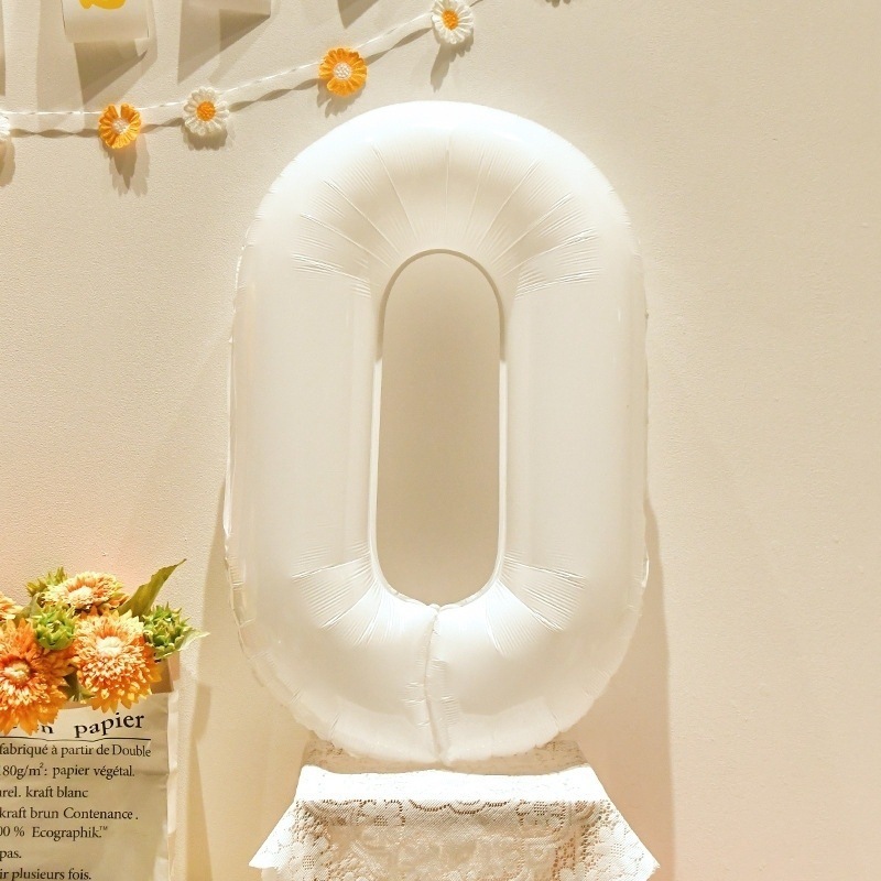 32inch デジタルバルーン Lサイズ Mサイズ ローズゴールデン アルミフィルム 子供の誕生日パーティー 赤ちゃん 1歳アレンジメント|undefined