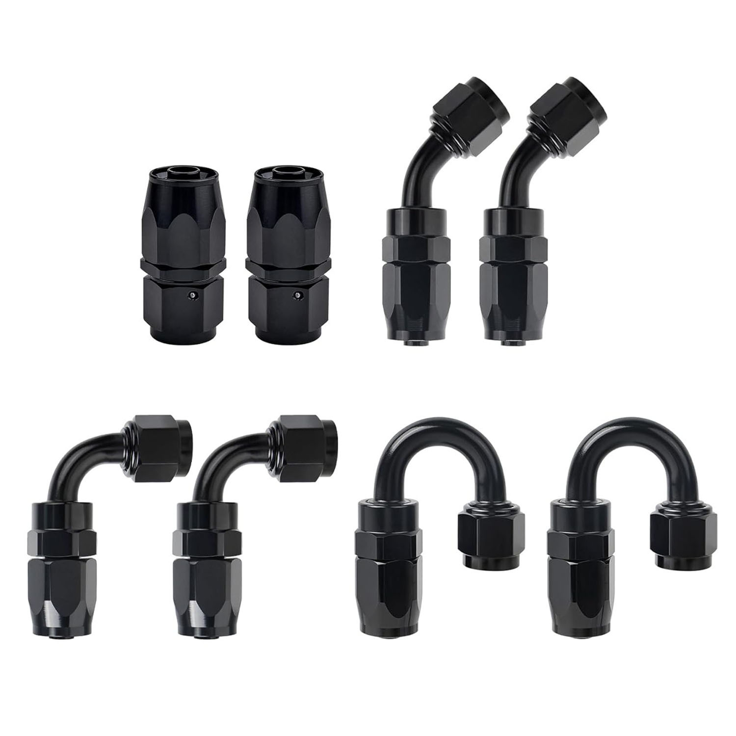 An4-An20 Cpe Fuel Hose Aluminum Alloy Oil Cooling Connector Car Radiator Oil Pipe Quick Modification Connector