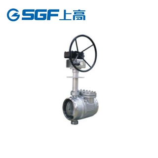 带检修孔低温蝶阀 DD343W-16P 硬密封法兰低温阀-196~120℃ 上高