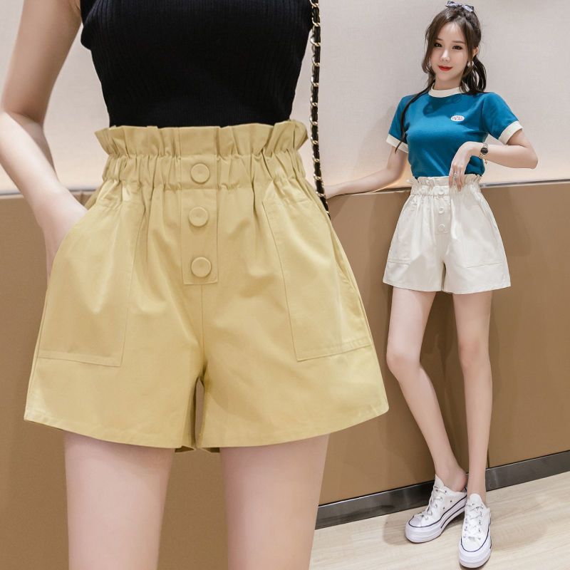 High-Waisted Floral Shorts for Women, Spring/Summer 2026 New Style, Slimming Versatile Skirt-Shorts, Loose Korean Style Hot Item High-Waisted Floral Shorts for Women, Spring/Summer 2026 New Style, Slimming Versatile Skirt-Shorts, Loose Korean Style Hot Item