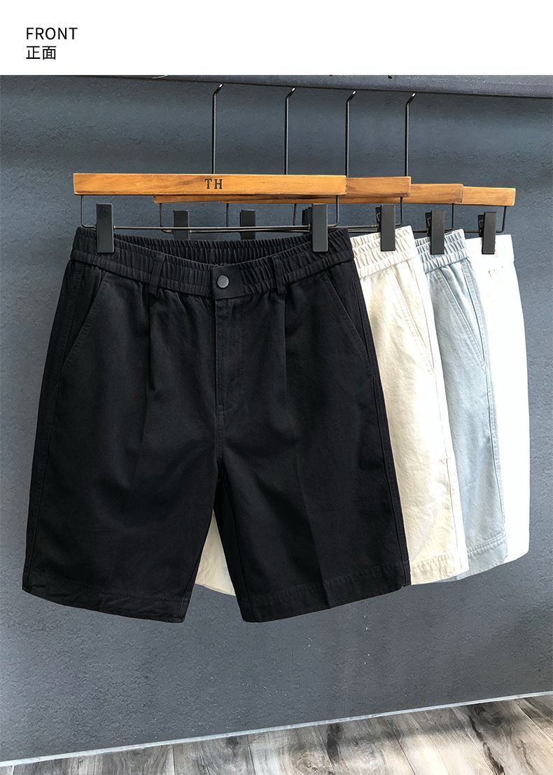 Plus Size Casual Shorts 300kg Capacity Men And Women Summer Style Five Point Pants Trendy Loose Fit Dress Pants_viptrois.com