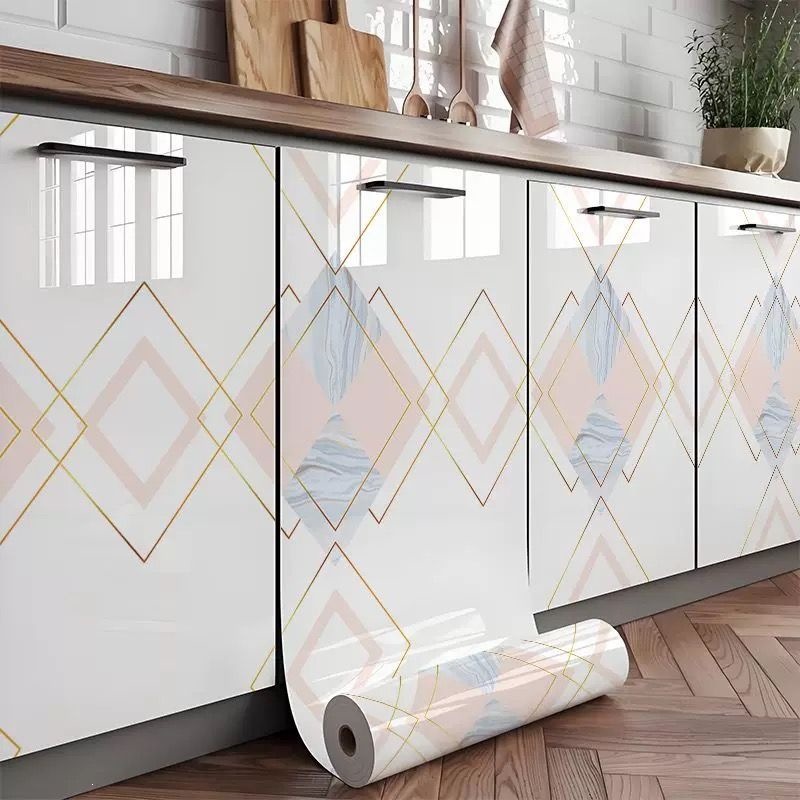 Cocina de mármol a prueba de agua a prueba de aceite pegatinas resistentes a altas temperaturas papel pintado autoadhesivo gabinete de cocina hogar a prueba de humedad estufas renovación papel pintado