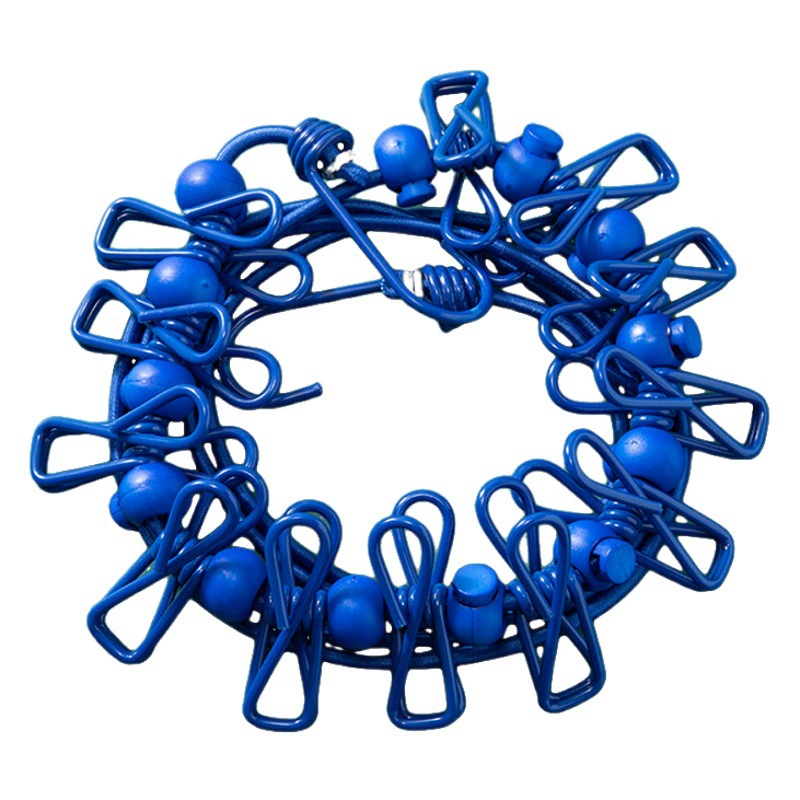 Услуги маркировки и доставки, сушилка для одежды без сверления, портативная ветрозащитная латексная эластичная веревка для путешествий с противоскользящей пряжкой.