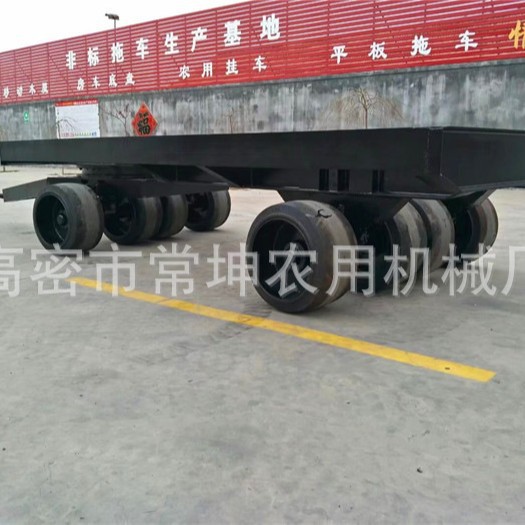 厂家供应   30吨框架拖车   叉车牵引拖车