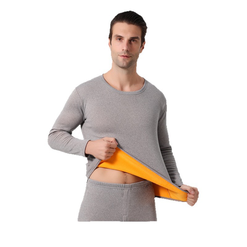 Fuente de fabricantes adicionales de terciopelo de terciopelo ropa interior de mujeres parejas de otoño y invierno nuevo calentamiento delgado chaqueta de otoño pantalones de otoño conjunto de terciopelo dorado