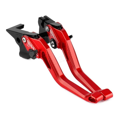 5D two-finger labor-saving, Motorcycle Handle Cover - red