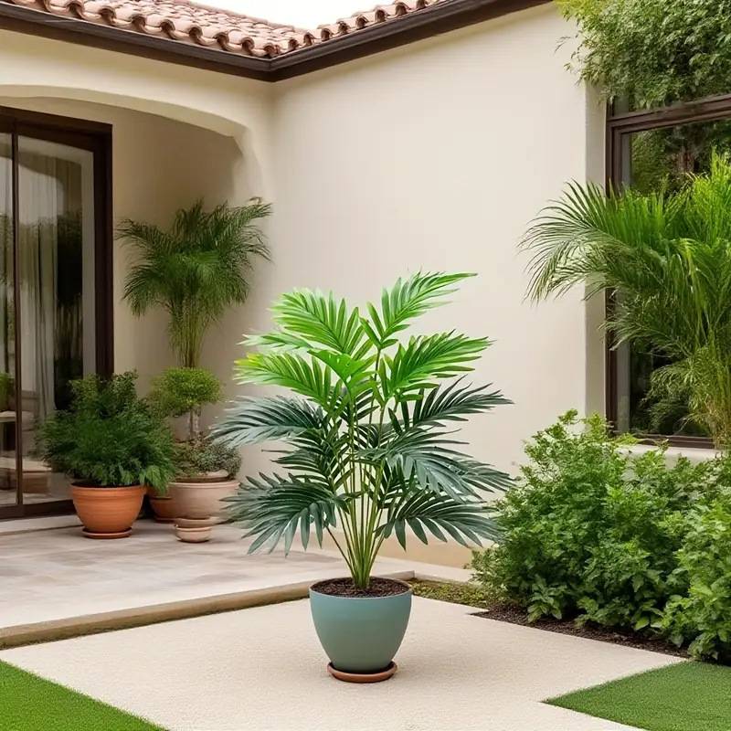Large Simulated Sunflower Floor-Standing Indoor Window Plant Corner Design Landscaping Decoration Cross-Border Amazon Green Plants