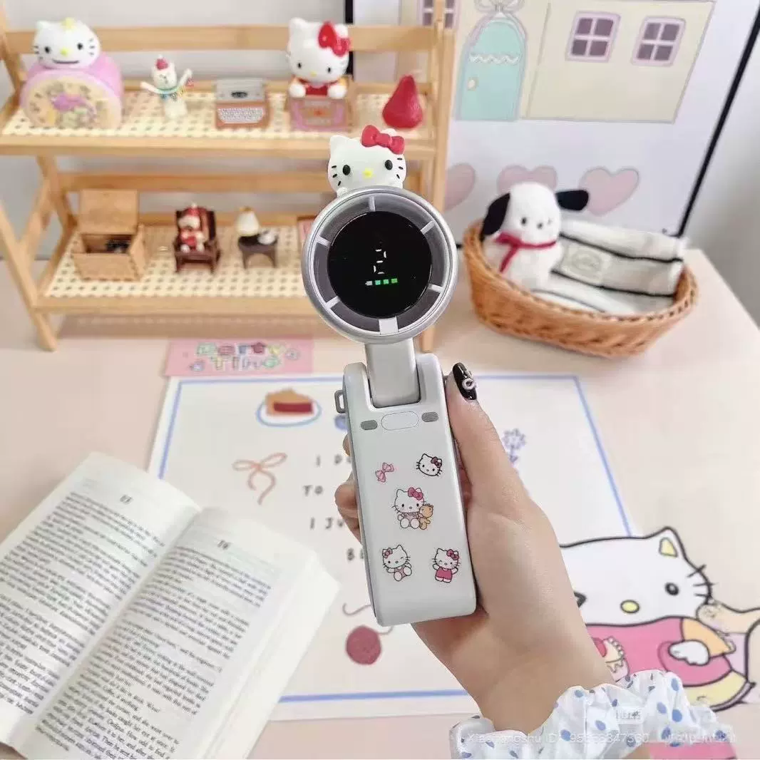 Привет, турбинный вентилятор для студентов, бесшумный ручной маленький USB-вентилятор, портативный охлаждающий вентилятор для улицы