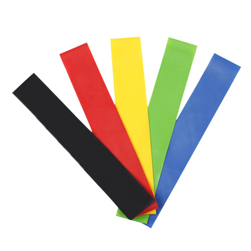 Yoga resistance band, fitness elastic band, buttocks slimming leg pull band, squat strength training, auxiliary stretching band