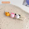 Cartoon wavy brand cute bangs, hairgrip, hairpins, hair accessory