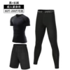 Black set, with short sleeve, 3 piece set