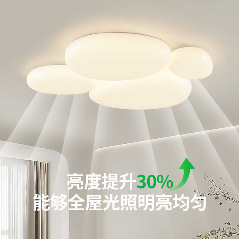 Lámpara de salón 2026, nueva iluminación principal moderna y minimalista para sala de estar, lámpara de techo LED creativa para dormitorio, 270L