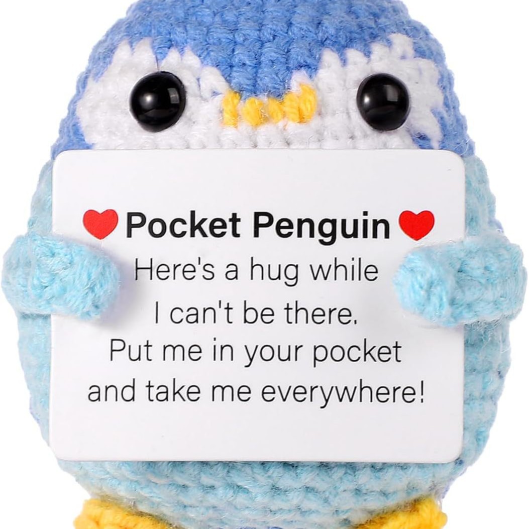 뚱뚱한 파란 펭귄