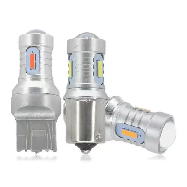 Светодиодный свет декодированный свет заднего хода t15 1156 1157 t20 7443 1860 4SMD Тормозной поворотный свет