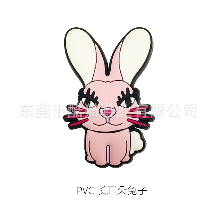 Nuevo estilo agujero zapatos flor lindo zapato hebilla carlochi zapatos accesorios dibujos animados agujero zapatos decoraciones accesorios animal mundo