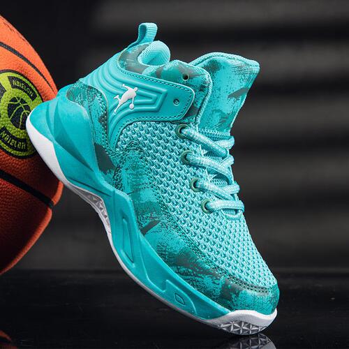Children's Sports Shoes 2025 Spring New Mesh Breathable Cross-border Training Large Children's Casual Shoes for Boys Basketball Shoes