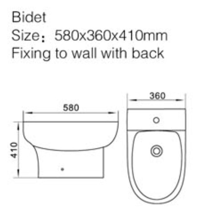 Lavadora femenina de piso simple de Veyani, limpieza fácil europea, limpieza corporal femenina, estilo europeo