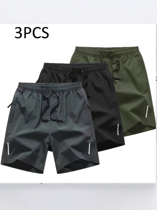 クロスボーダーヨーロッパサイズ XXS-3XL 卸売ジッパーポケットカジュアルショーツ 5 点パンツスポーツランニングパンツ男性用|undefined