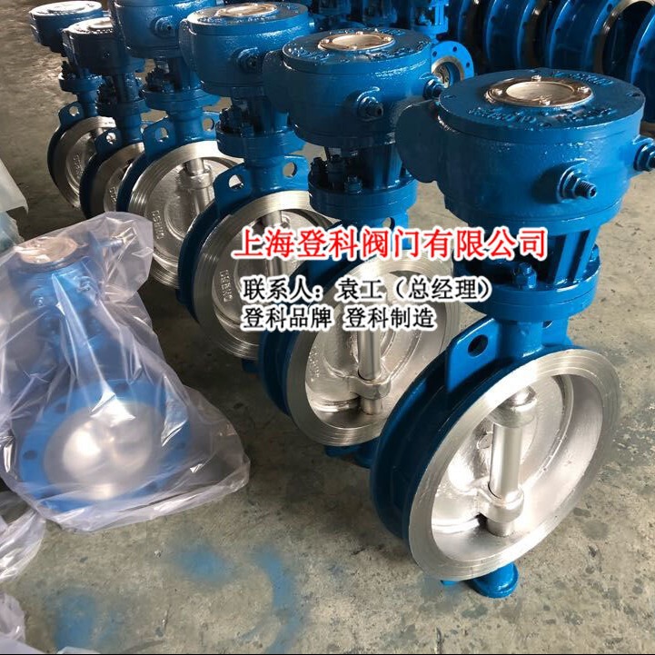 厂家批发D371H-25C DN250对夹式金属硬密封蝶阀 涡轮蝶阀 WCB蝶阀