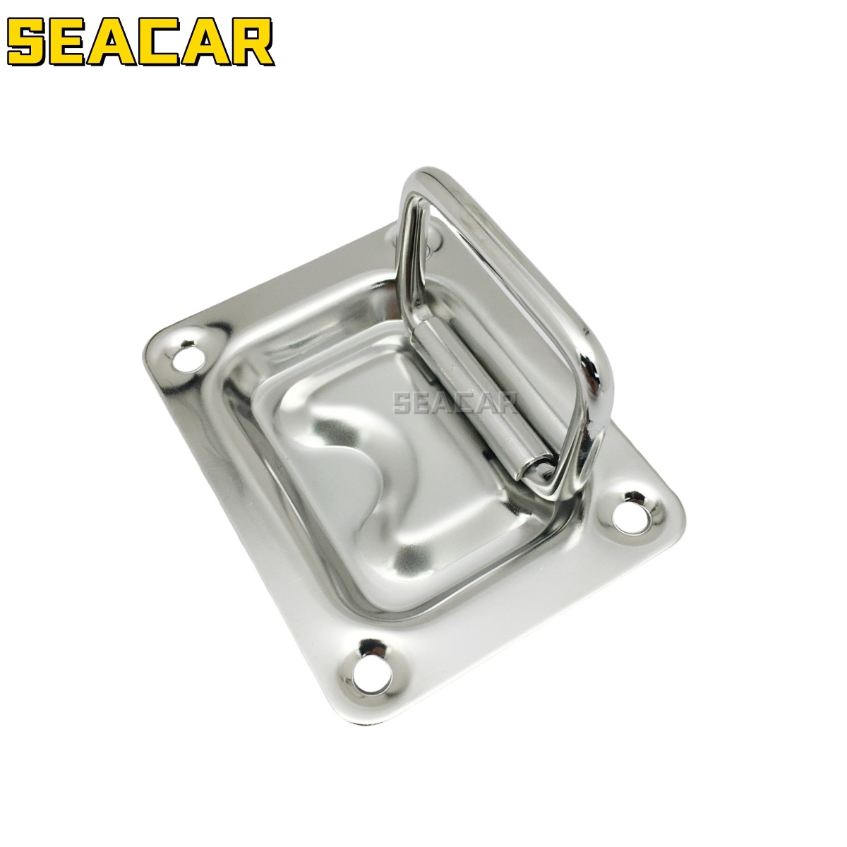 76*57MM 스테인레스 스틸 304 해치 핸들 풀 링 바닥 핸들 요트 해양 하드웨어 액세서리 X20