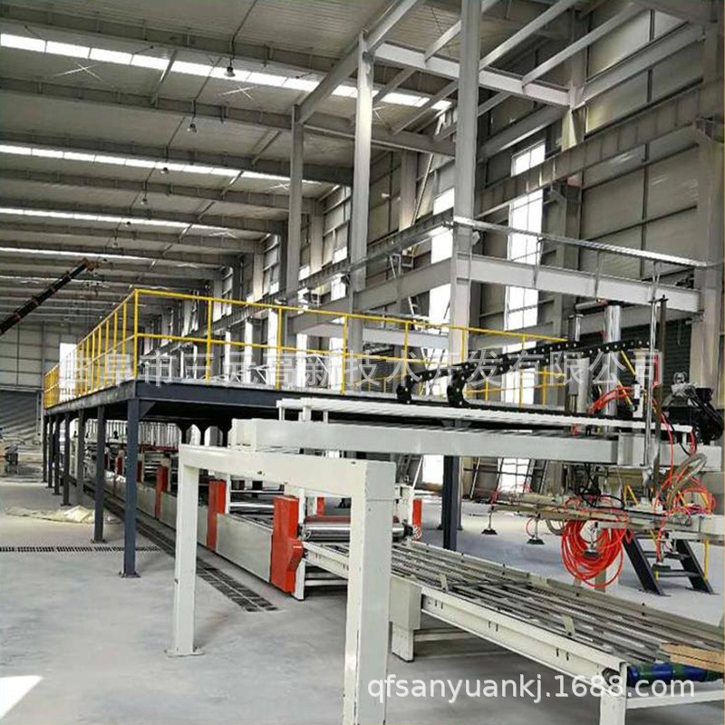 江苏纤维水泥板设备 菱镁鸡舍板设备 全自动秸秆防火板生产设备