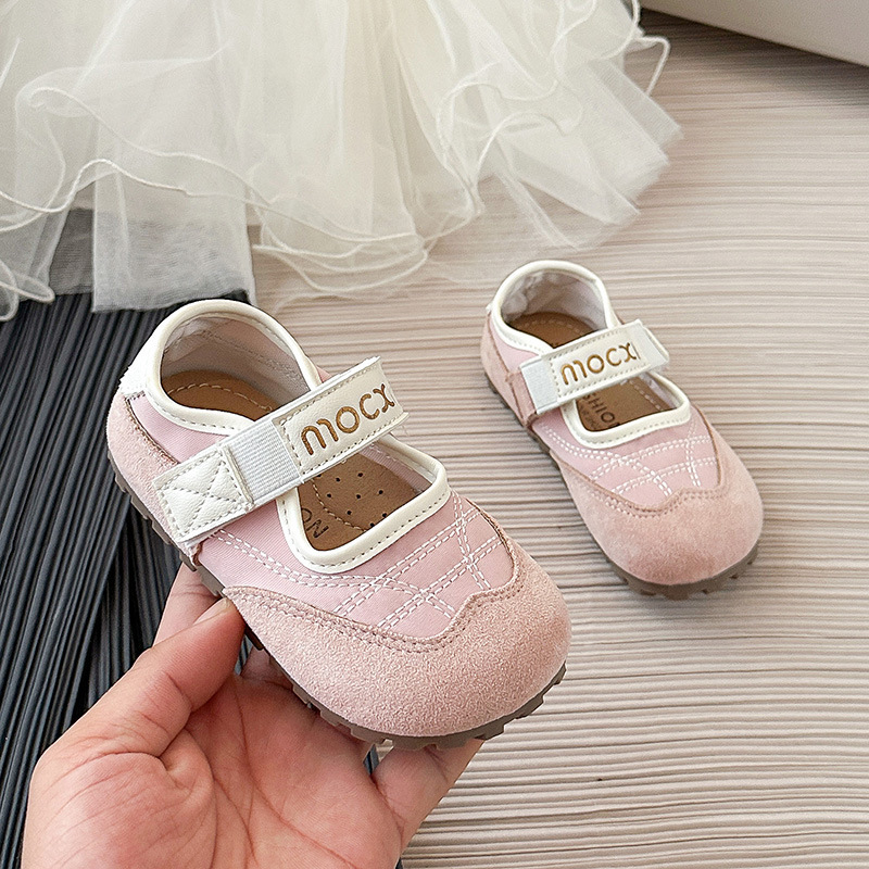 Mädchen-Mary-Jane-Schuhe von Mango Head, niedrig geschnitten, aus Leder, Frühling/Herbst, weiche Sohle, bequeme Oberfläche, Kinder-Einzelschuhe_voghion.com