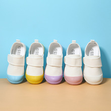 儿童帆布鞋春秋男童女童幼儿园小白鞋室内宝宝透气防滑舞蹈体操鞋