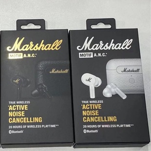 Marshal Minor Anc Wireless Bluetooth Headset Comes with Noise-Cancelling In-Ear Sports Earplugs M4