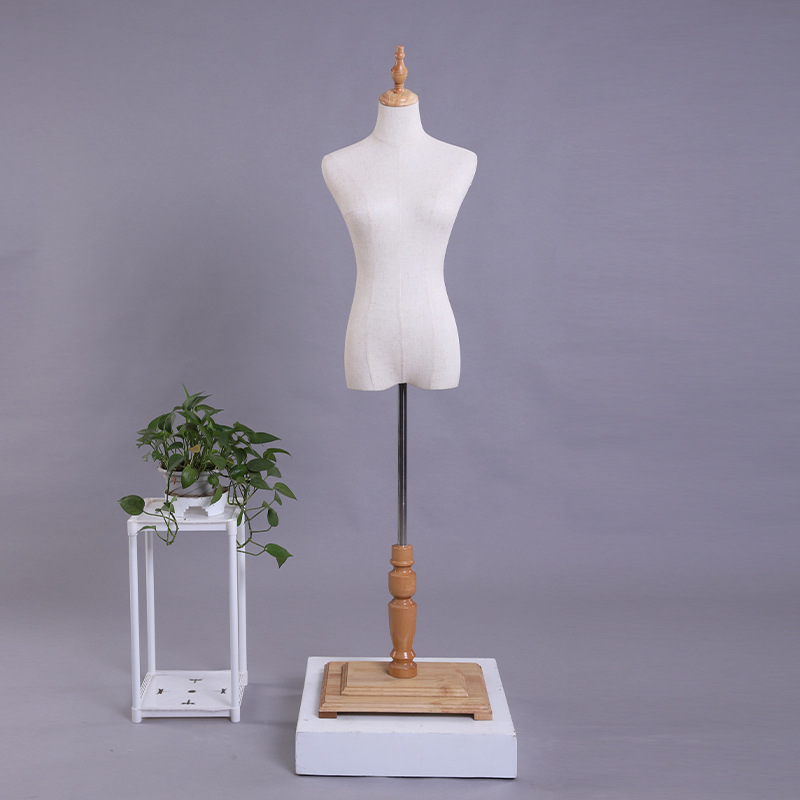 Maniquí Femenino de Cuerpo Completo con Base de Madera para Escaparate y Vestidos de Novia image 16