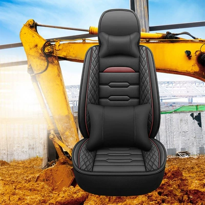 Universal seat cover, Single Seat, One-Piece Waterproof and - coffee-color-deluxe-version-single-seat