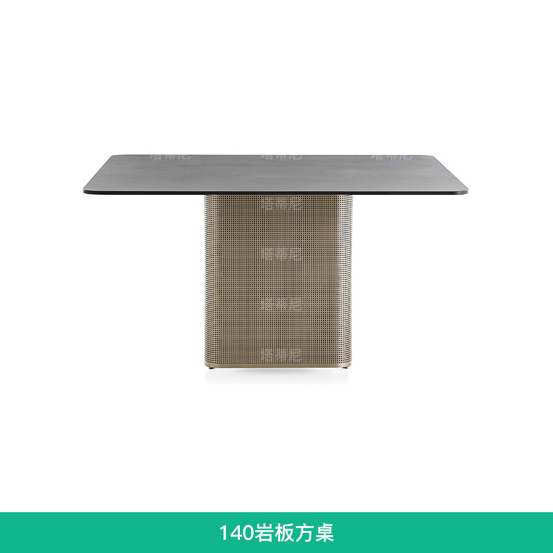 Conjunto de mesa y sillas de acero inoxidable para exteriores, para casas modelo, patio a prueba de lluvia, villa al aire libre, mesa y sillas para balcón de hotel.