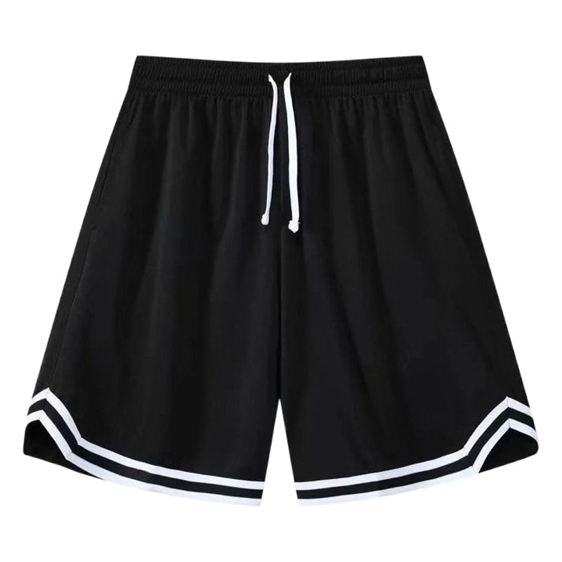 Pantalones Cortos Deportivos de Malla para Hombre, Pantalones Cortos de Cinco Puntos, Pantalones Cortos Transpirables de Longitud Media para Hombre, Novedad de Verano