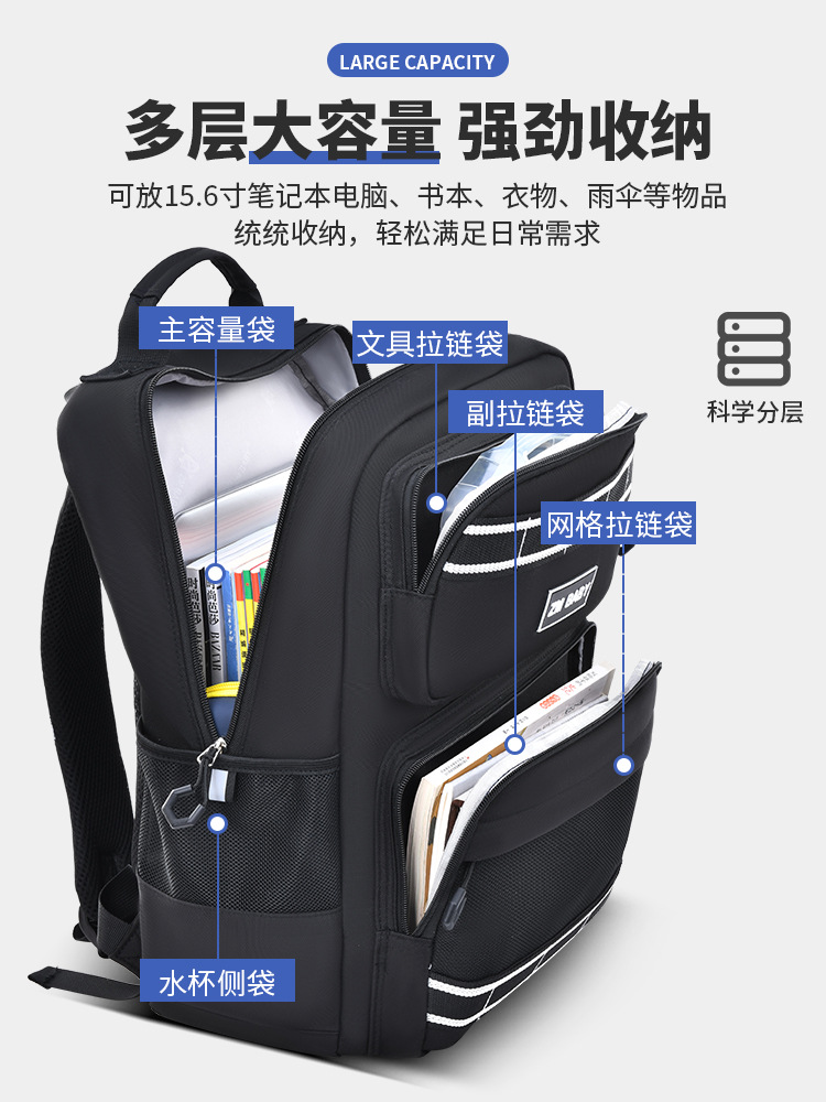 Mochila escolar nueva de Sesame Baby para estudiantes de primaria, gran capacidad para niños de 1º a 3º grado, mochila escolar para niñas, mochila para estudiantes