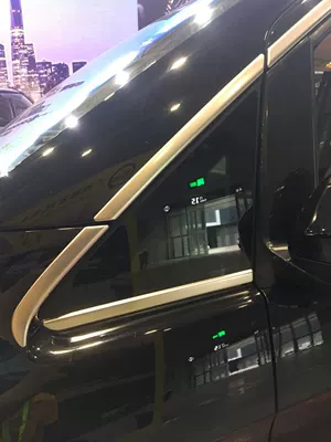 16-24 Mercedes-Benz Vito window Şüşə kənarı xromları/moldingləri - fog-surface