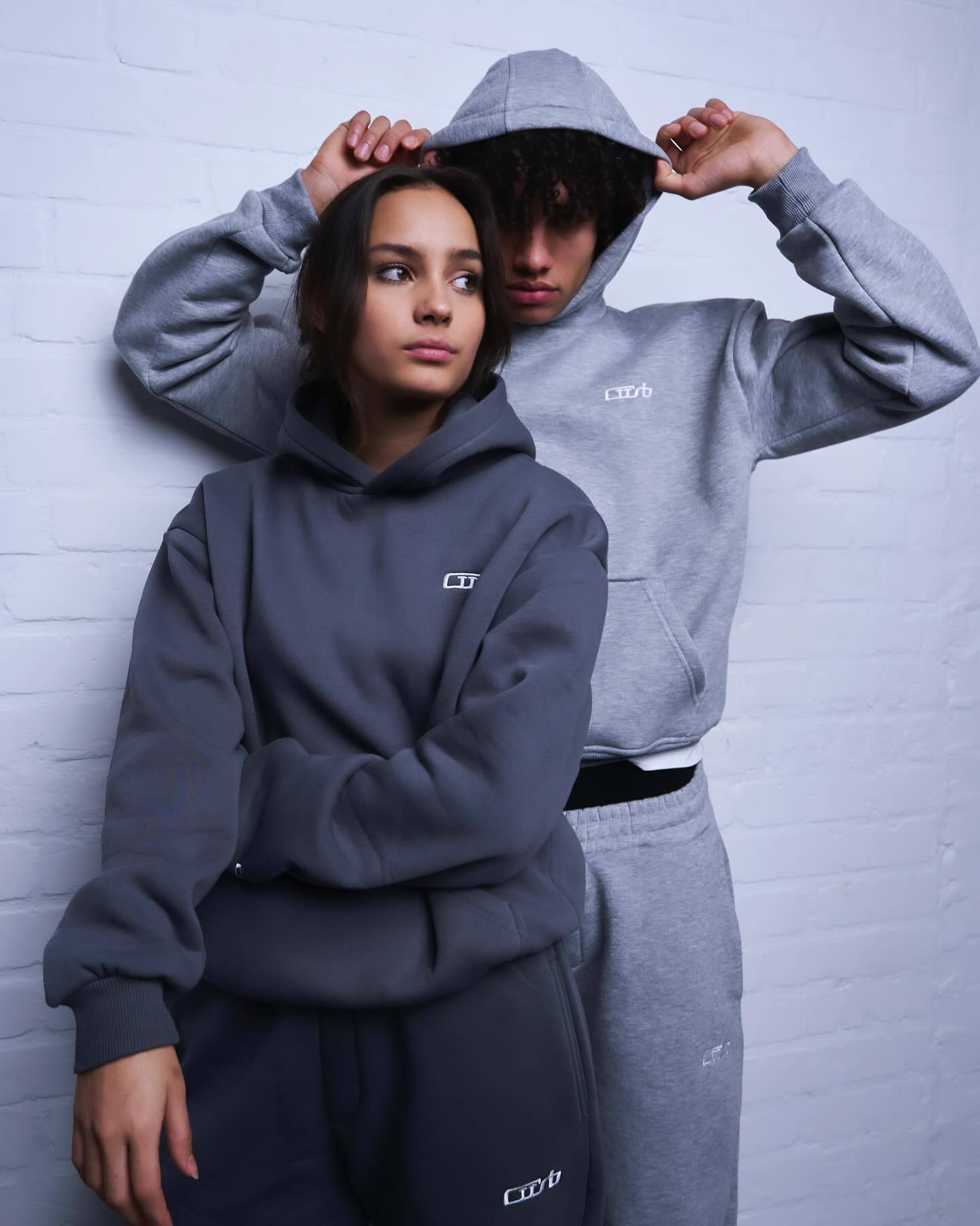 Women's Clothing Unisex Hip-Hop Streetwear Hoodie & Pants Set With Embroidered Lettering – Trendy Pullover Sweatshirt & Joggers Outfit For Men & Women_ecoleips.com