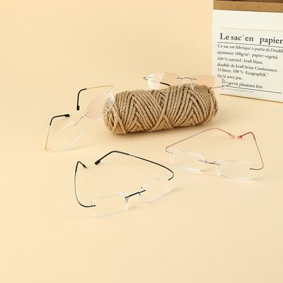 无框老花镜男高档超轻中老年老花眼镜时尚商务女温州眼镜厂家批发|ms