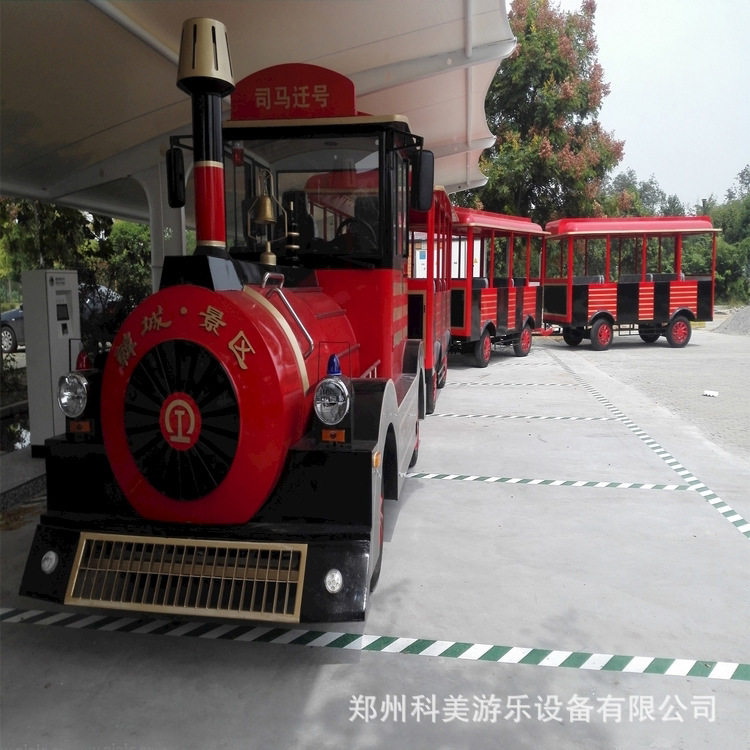 Henan Zhengzhou indoor trackless small train 72 trackless small…