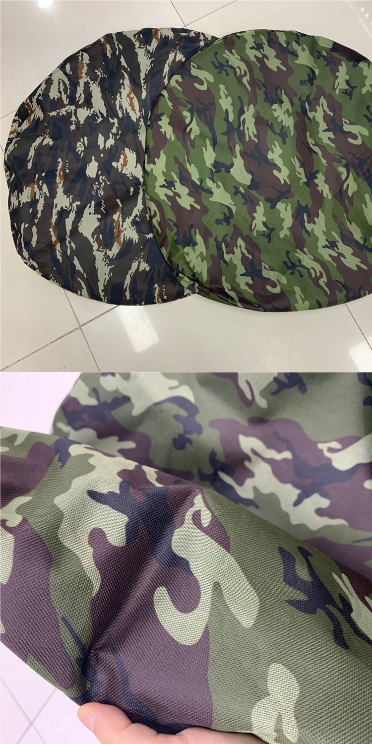 600D camouflage tire cover, thickened Oxford cloth spare tire cover, off-road SUV tire cover, car tire bag for protection
