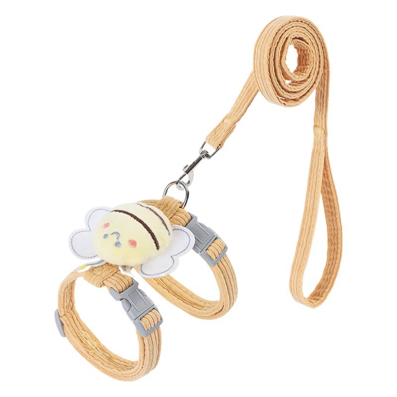 Тяговая веревка для пчелы, предотвращающая разрыв, галстук, скользящая веревка для кошек, I-образная сетка, красная Регулируемая нагрудная спинка, кошачья веревка