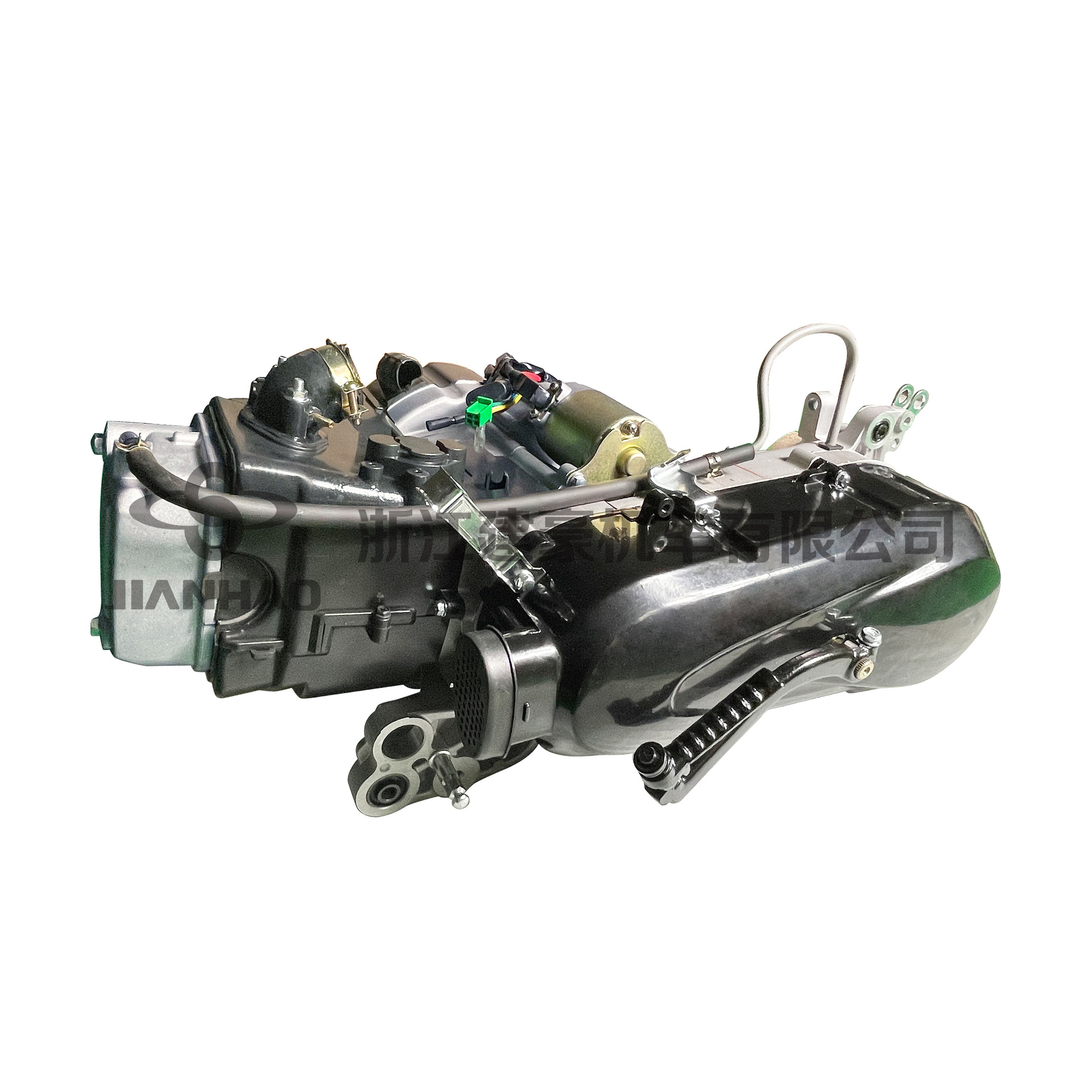 Main Unit with Matching Scooter Engine Gy6-J16, Lower Suspension Engine, Short Chassis