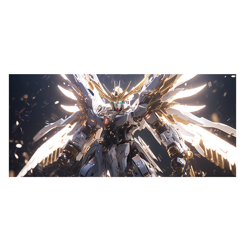 マウスパッド特大ガンダムコンピュータキーボードパッドアニメーションゲームマウスパッドボーイズeスポーツコンピュータ厚みのあるデスクパッド|undefined