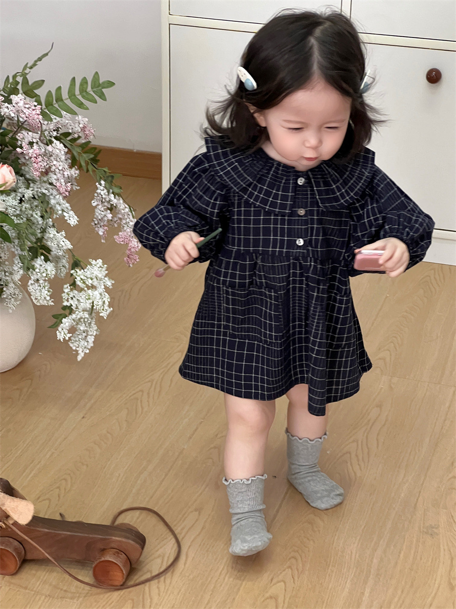 Ropa de otoño para niños 2025 nuevo otoño ropa infantil coreana vestido de princesa ropa de otoño image 6