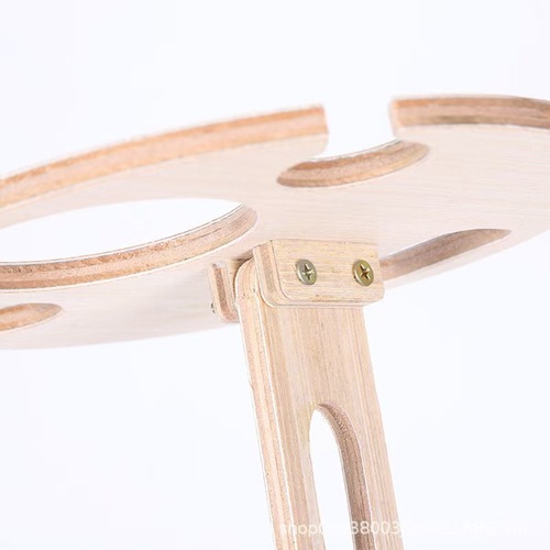 Bestselling Cross-border Folding Wine Table Outdoor Wine Table Outdoor Beach Stake Convenient Wine Rack Outdoor Courtyard