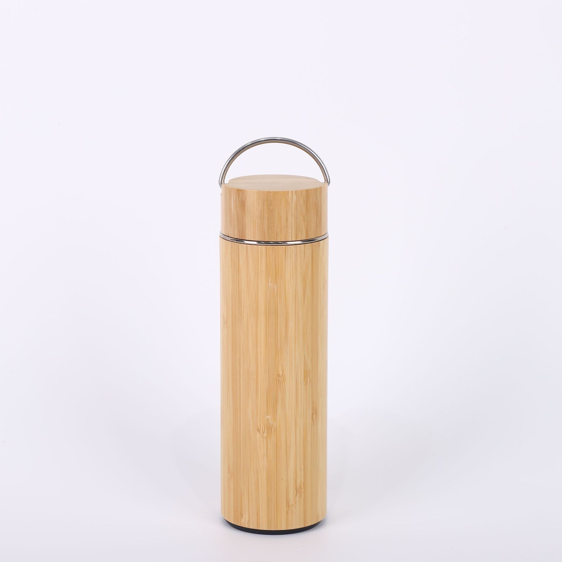 Cross-border 304 taza de acero inoxidable simple taza de agua de bambú y madera taza de vacío de automóvil taza de automóvil portátil