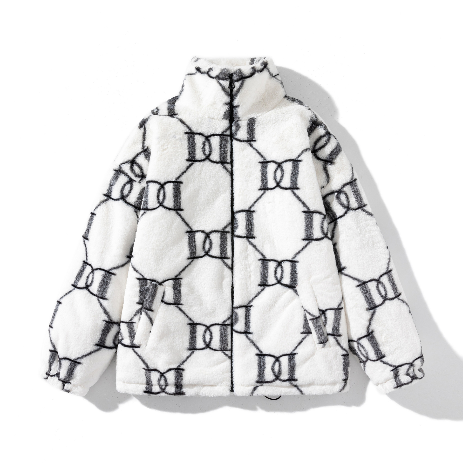 2021 nuevo invierno pareja de moda coreana abrigo de algodón acolchado felpa algodón y engrosamiento hombres y mujeres abrigo superior