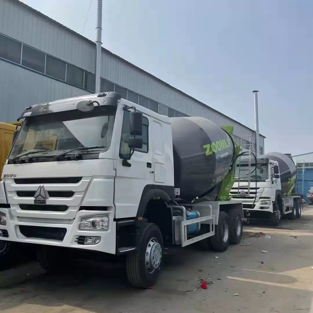 跨境出售二手水泥搅拌车 14方混凝土搅拌罐车 豪沃轻量化搅拌车