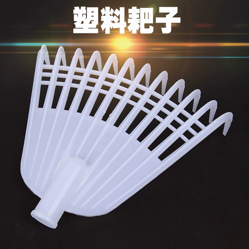 Сельскохозяйственные садовые инструменты пластиковые грабли большой 12-зубчатый клей для вьющихся лиственницы цветов и растений посев и сушки зерна грабли объятия