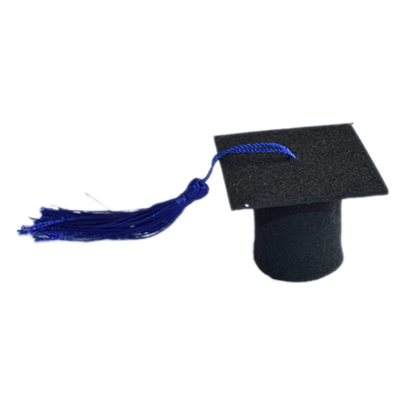 Прямые продажи цветы украшения бутылки вина ручной работы мини доктор выпускной колпачок Рождественский нетканый Подарочный колпачок оптовый выбор