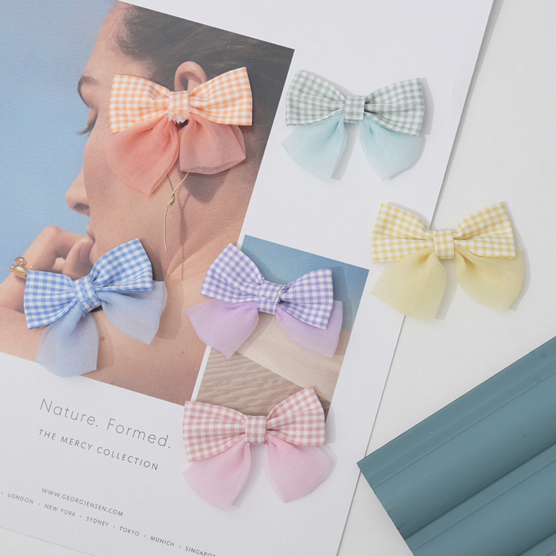 Plaid Bow Cherry Handmade Bow Tie Japanese Retro Brooch Jk Lolita Pin DIY Decorative Ribbon Plaid Bow Cherry Handmade Bow Tie Japanese Retro Brooch Jk Lolita Pin DIY Decorative Ribbon