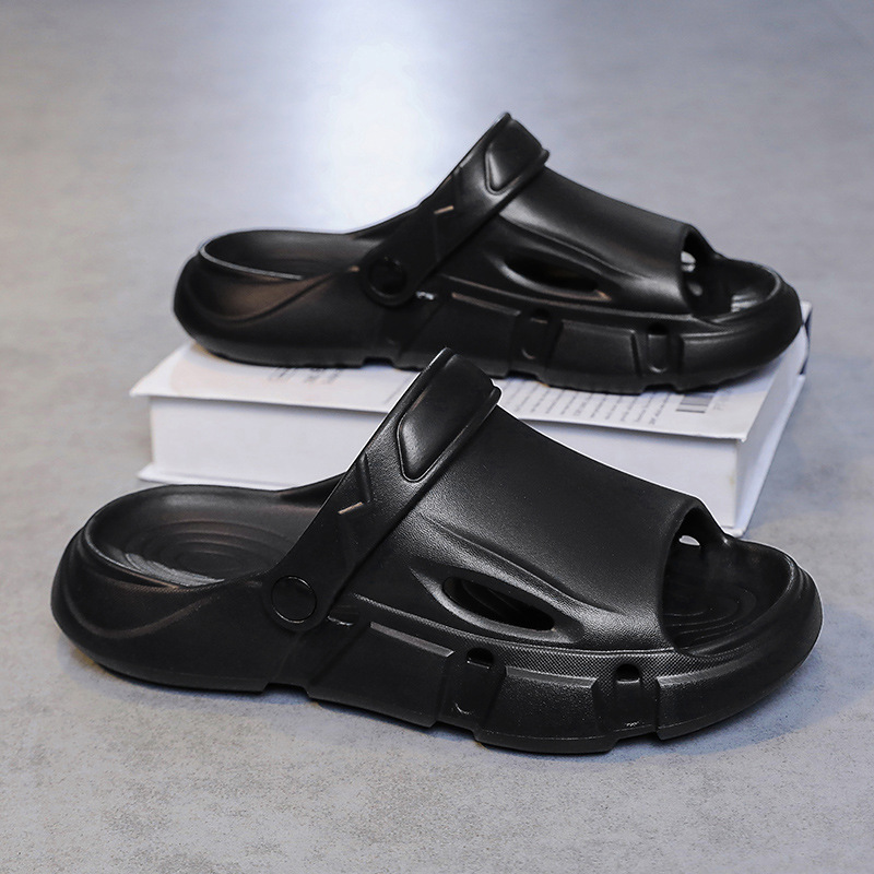 Zapatillas deportivas de verano zapatillas de playa parejas nuevas zapatillas antideslizantes para el hogar zapatillas casuales para hombres al aire libre image 3